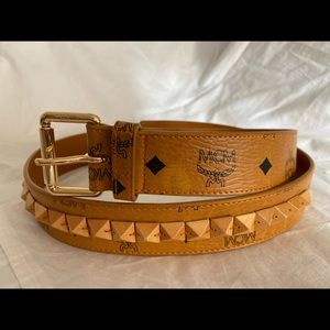 AUTHENTIC MCM RARE PHENOMENON BELT